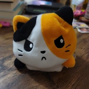 Teeturtle Calico Cat Flipable Plush